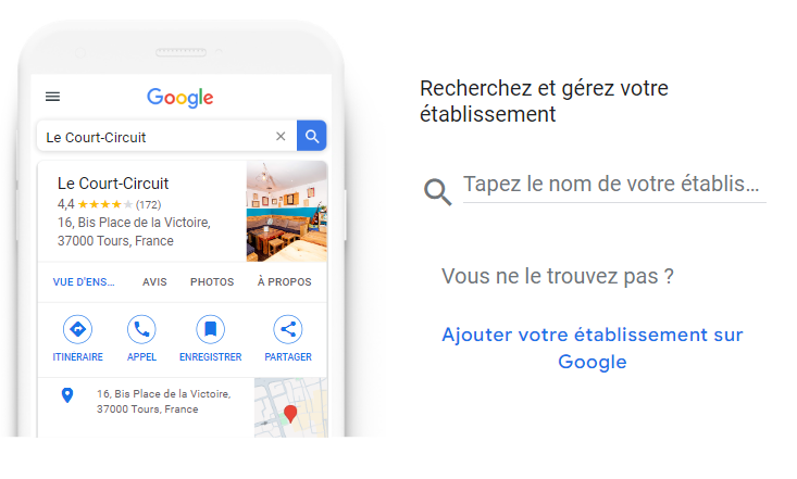 Présentation de l’ajout d’un restaurant sur Google my business